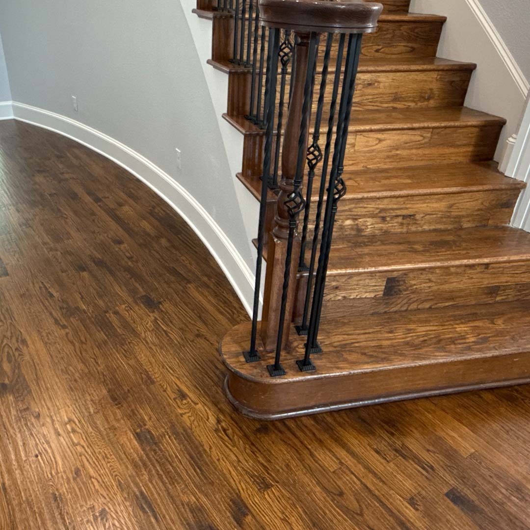 Flooring Direct specializes in remodeling staircases with new flooring.