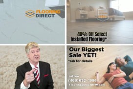Ric Renner commercial with All-in Pricing at Flooring Direct DFW