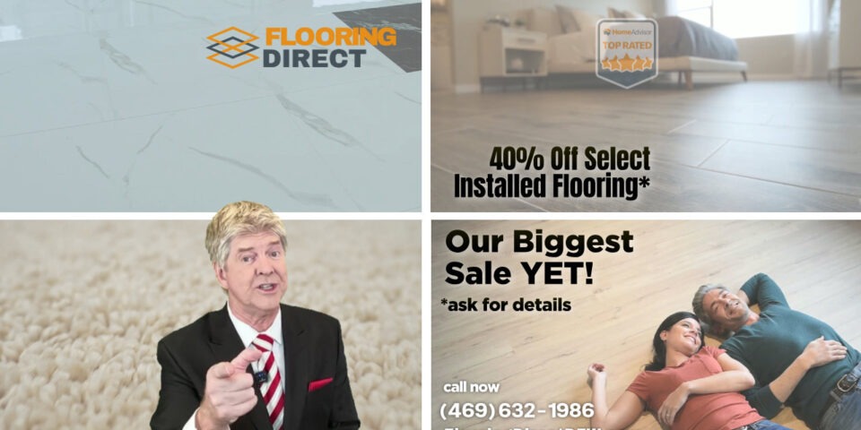 Ric Renner commercial with All-in Pricing at Flooring Direct DFW