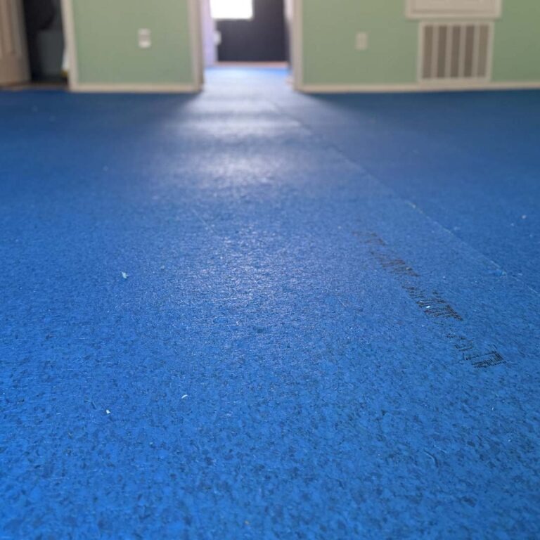 Flooring Direct carpet and installation includes spillblock padding standard.