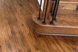 2 ¼" Red Oak #1 Common Grade hardwood flooring installed in Plano, Texas by the experts at Flooring Direct