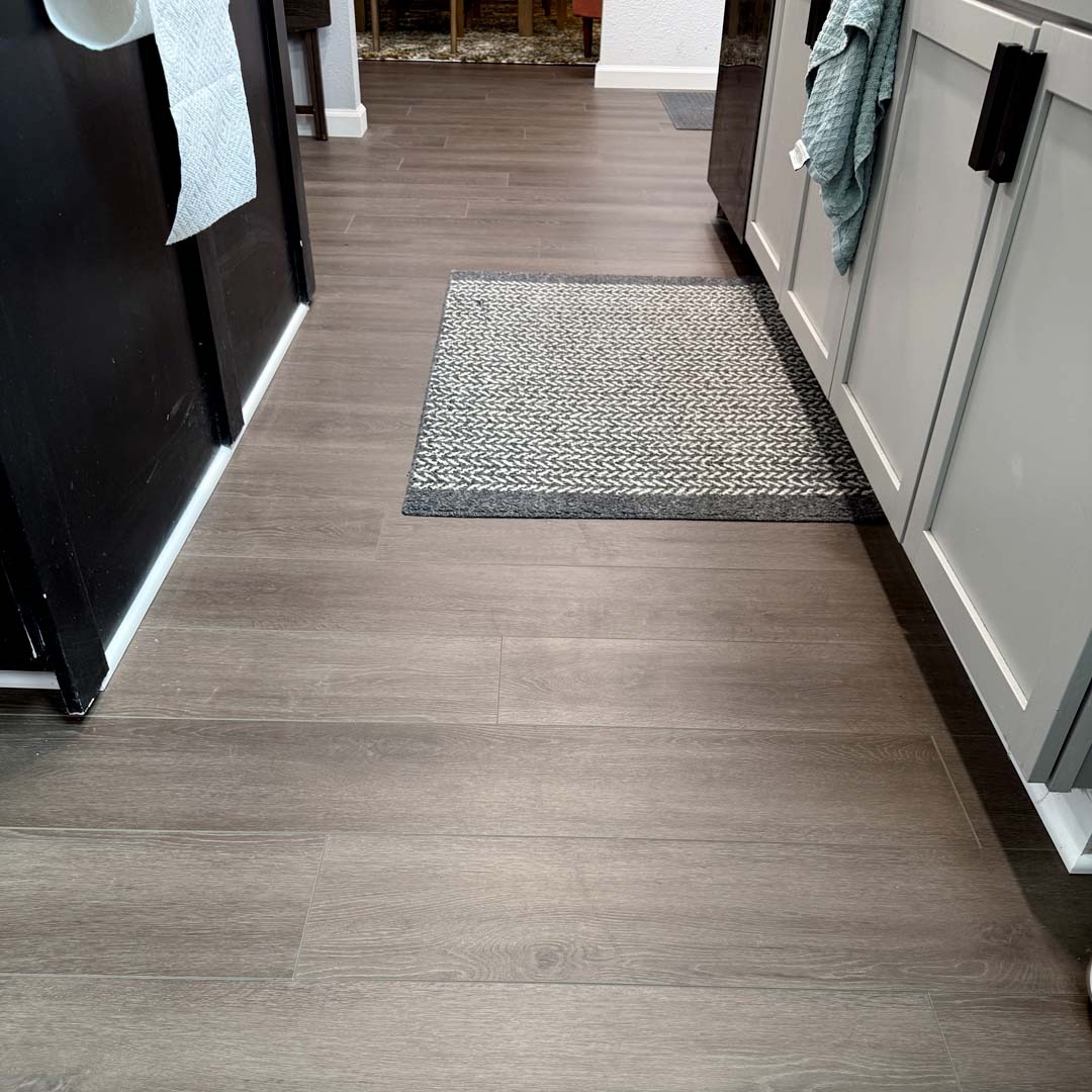 Plano, Texas installation by the experts at Flooring Direct DFW featuring Shaw Floors Luxury Vinyl Pro Series Starting Line in the color Stormy Espresso