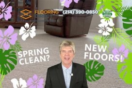 Ric Renner and Spring Clean with new floors from Flooring Direct!