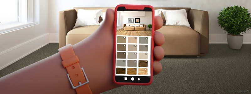 Use our Visualizer Tool to see new flooring in your home with your smartphone!